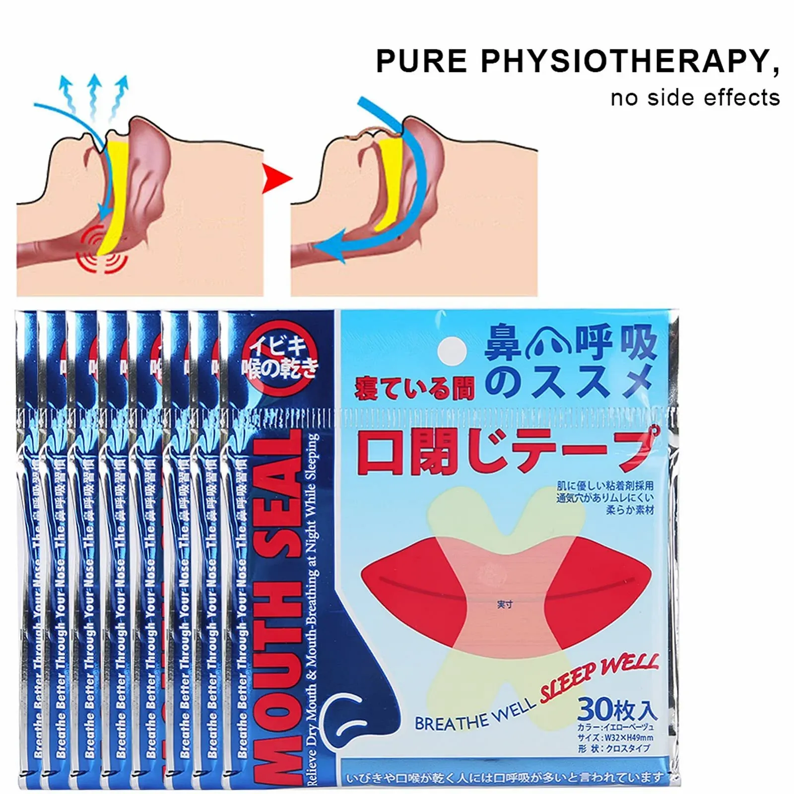 Устройство против храпа LANTRO JS 240 шт полоски для носа, фото №3