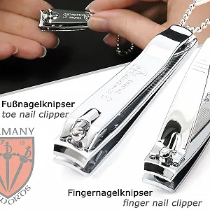 Набор для маникюра DREI SCHWERTER Germany Bari - 4 предмета, искусственная кожа красного цвета synthetic.ua - Фото 1