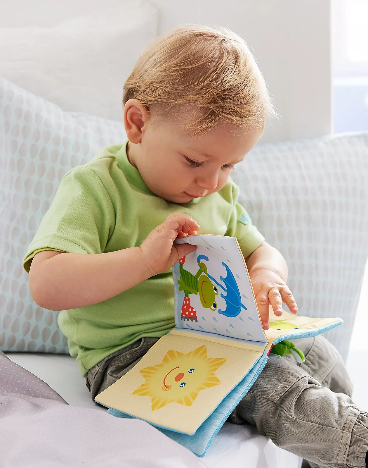 Тканевая Книжка Haba Magic Frog, фото №3