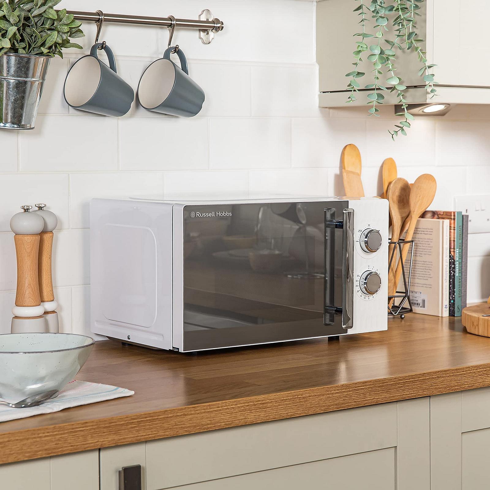 Микроволновая печь Russell Hobbs Honeycomb Solo RHMM715 17L 700W White, фото №6 Микроволновая печь Russell Hobbs Honeycomb Solo RHMM715 17L 700W White, фото №6