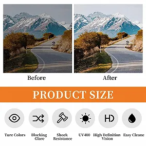 Солнцезащитные очки Thoquene Ретро Женские Защитные, бежевый synthetic.ua - Фото 1