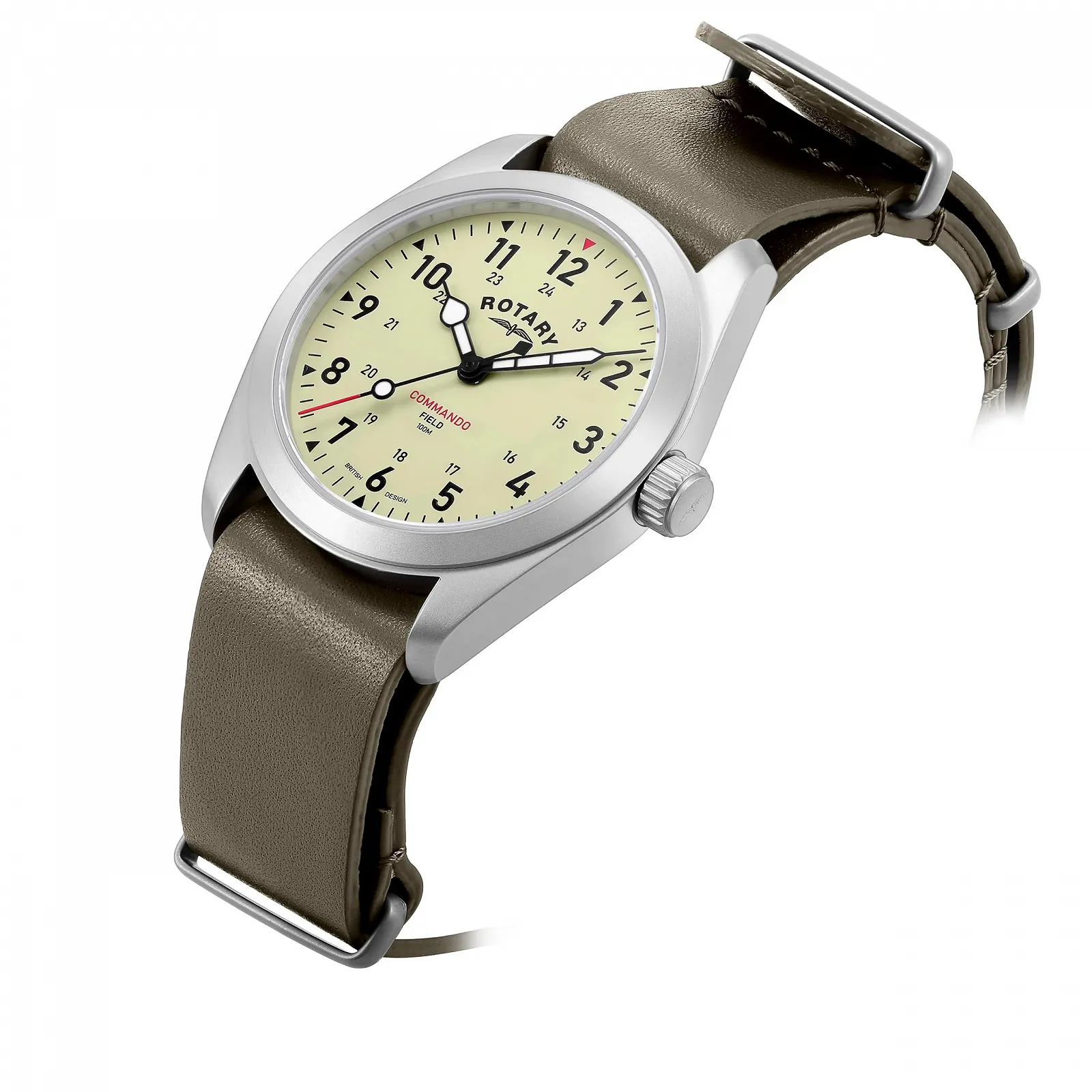 Автоматичний годинник Rotary Modern GS05535/31, кремовий, фото №2 Автоматичний годинник Rotary Modern GS05535/31, кремовий, фото №2