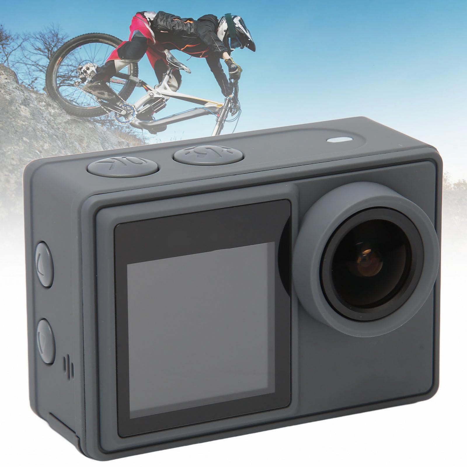 Водонепроницаемая экшн-камера 5K с WiFi и пультом дистанционного управления двухцветный экран 30м для катания на велосипеде, фото №5