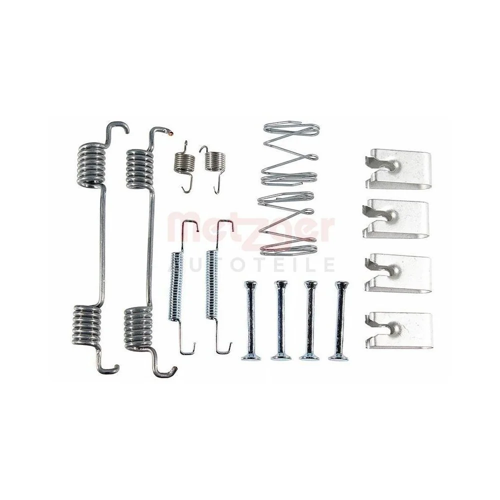 Комплект аксессуаров, колодки стояночного тормоза METZGER 105-0023 GREENPARTS задний мост, фото №1