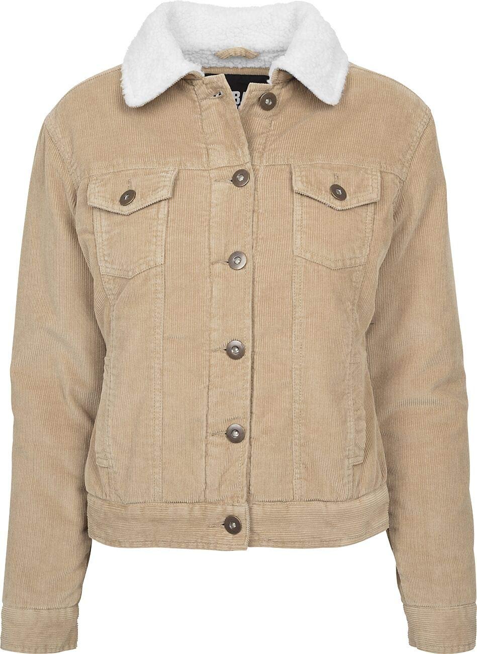 Куртка Urban Classics Sherpa Corduroy Женская, фото №1