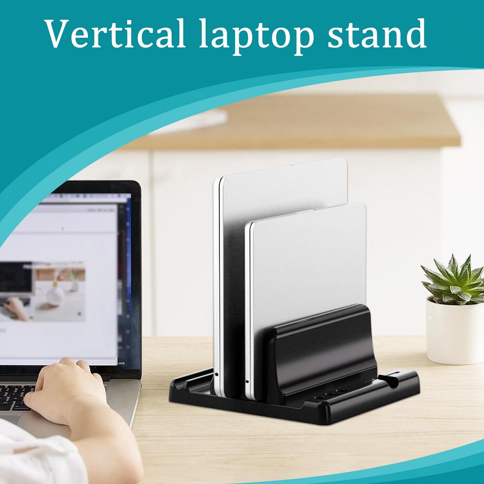 Підставка для ноутбука Вертикальна для ноутбука для столу Тримач, фото №2 Підставка для ноутбука Вертикальна для ноутбука для столу Тримач, фото №2