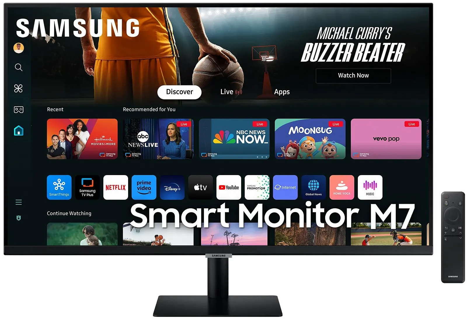 Монітор 32" Samsung M70D 4K VA 60 Гц, фото №1
