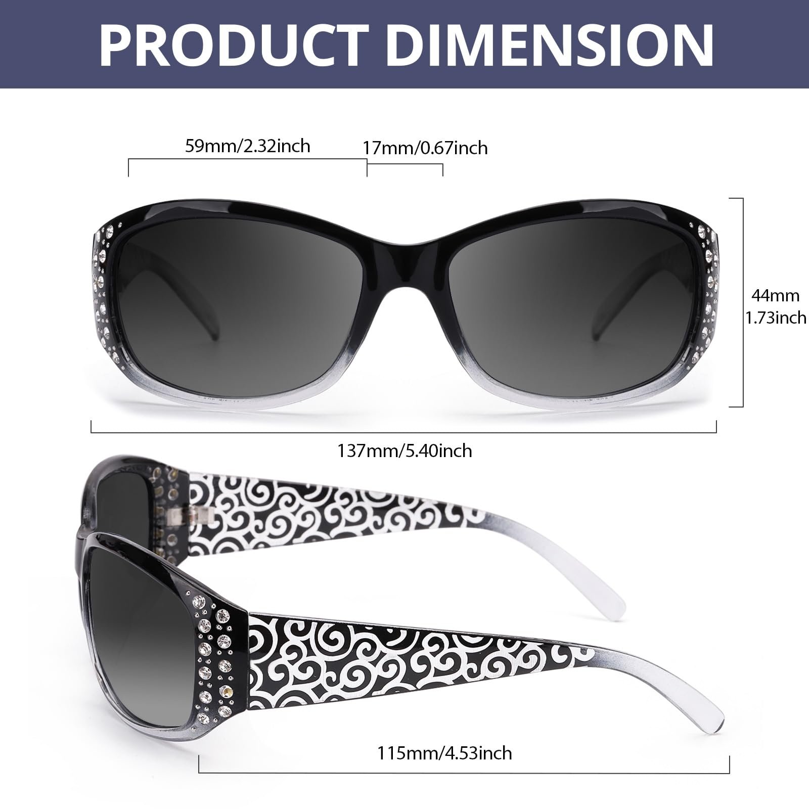 Сонцезахисні окуляри Жіночі SIPHEW Поляризовані Модні UV400 Захист Wrap Around, фото №5 Сонцезахисні окуляри Жіночі SIPHEW Поляризовані Модні UV400 Захист Wrap Around, фото №5