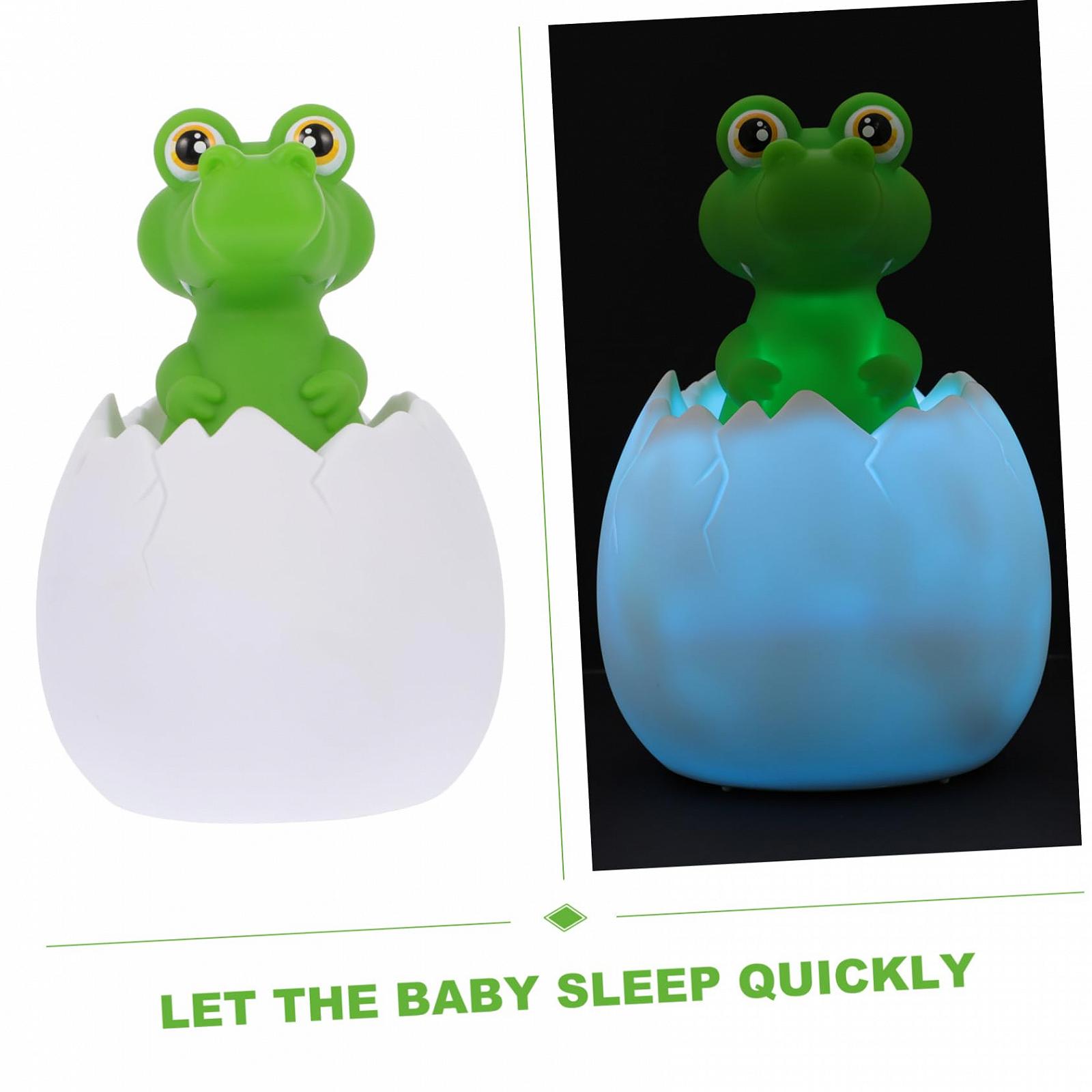 Лампа TOYANDONA Dinosaur Sterling Silver Silent Light USB Перезаряжаемая LED для детской комнаты, фото №2