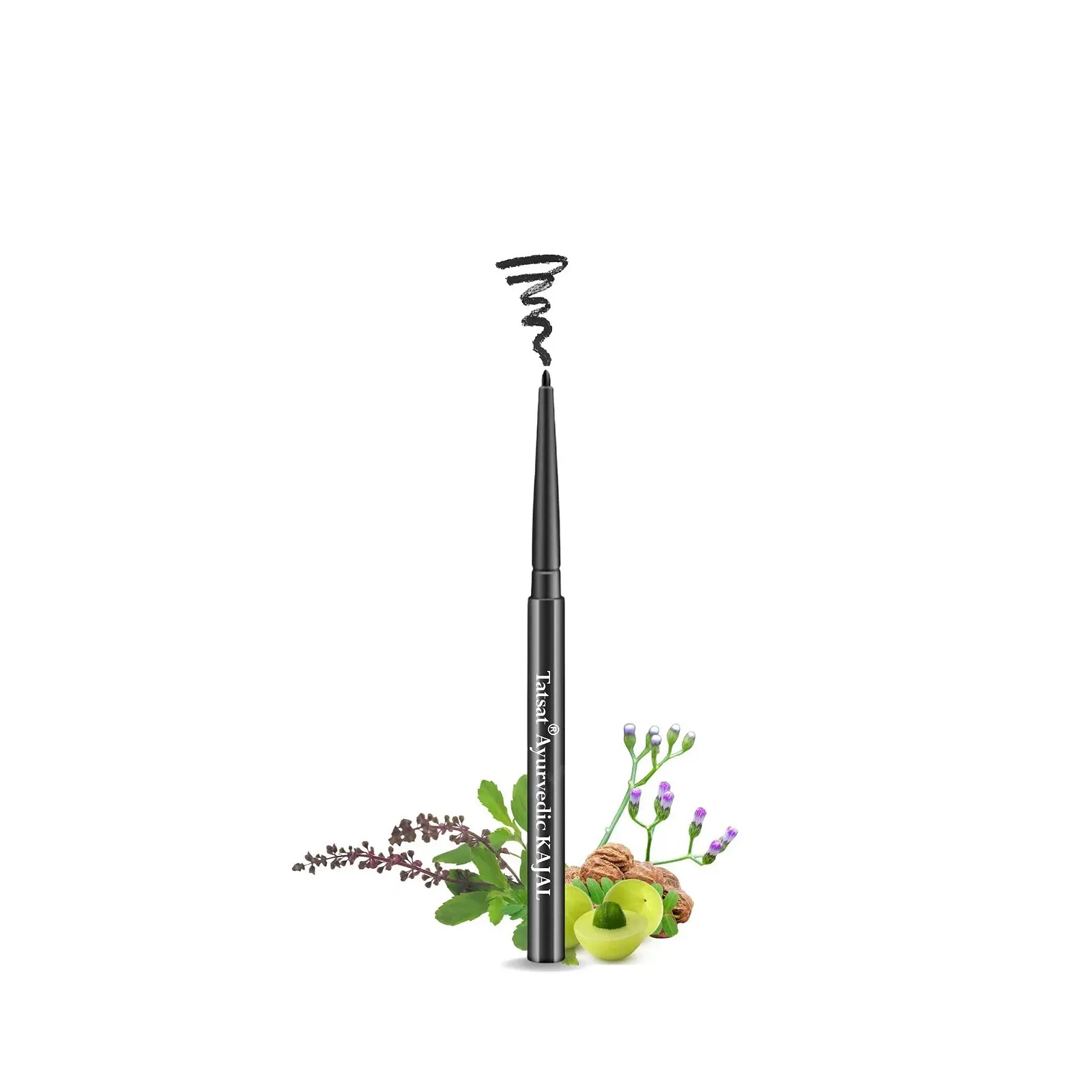 Олівець для очей TATSAT 100% Natural Ayurvedic Kaajal, фото №1