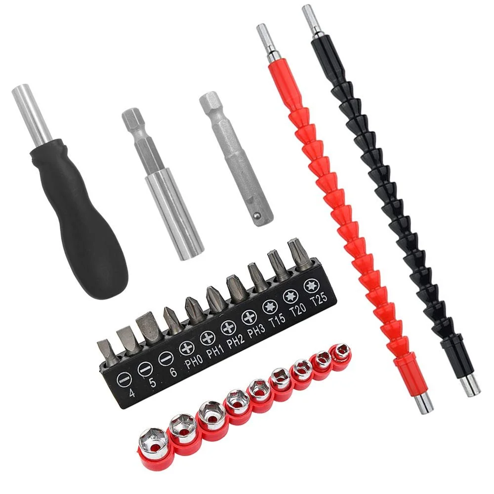 Набір YuCool Magnetic Socket Bit Holder з викруткою 7 штук, фото №1