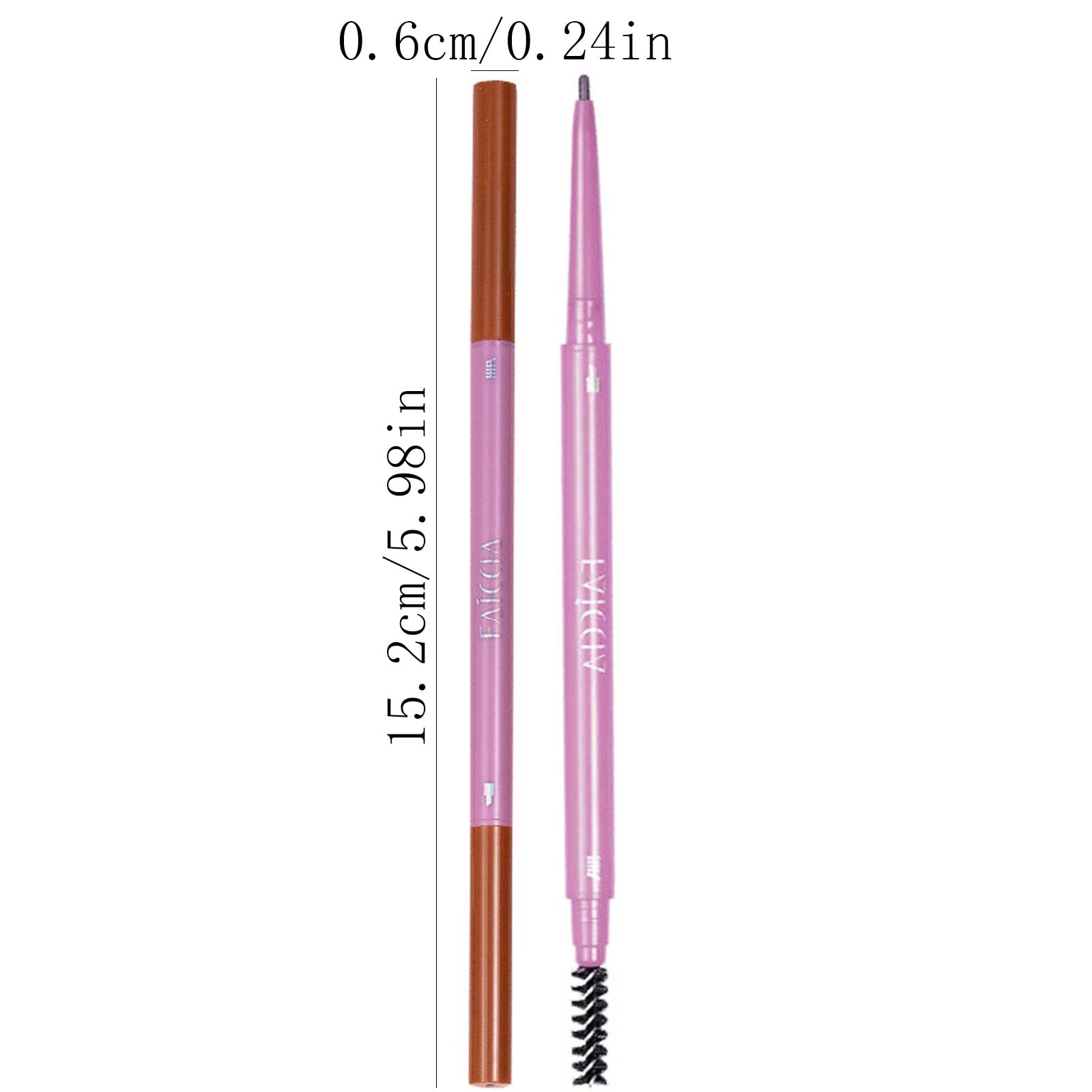 Карандаш для бровей Fig Bread Длинный Тонкий Двусторонний 1.5мм Непрозрачный Влагостойкий Mocha Brown Один Размер, фото №4 Карандаш для бровей Fig Bread Длинный Тонкий Двусторонний 1.5мм Непрозрачный Влагостойкий Mocha Brown Один Размер, фото №4