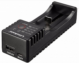 ЗУ універсальний Liitokala Lii-100, 1 канал LED дисплей USB підтримує Li-ion Ni-MH і Ni-Cd AA R6 ААА R03 ААА з R14 - Фото 1