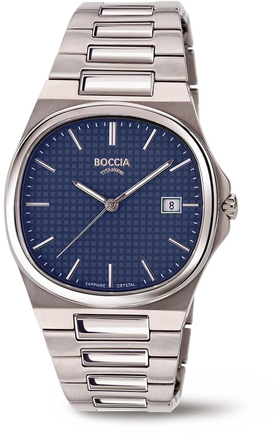 Чоловічий годинник Boccia Titanium 3657-02, браслет, фото №1