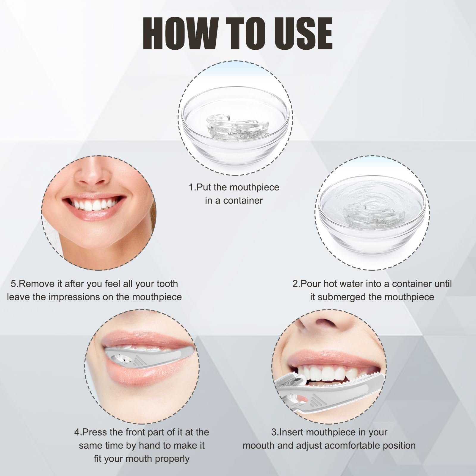 Капа від хропіння, Капа проти хропіння, Харчовий силікон, фото №5 Капа від хропіння, Капа проти хропіння, Харчовий силікон, фото №5