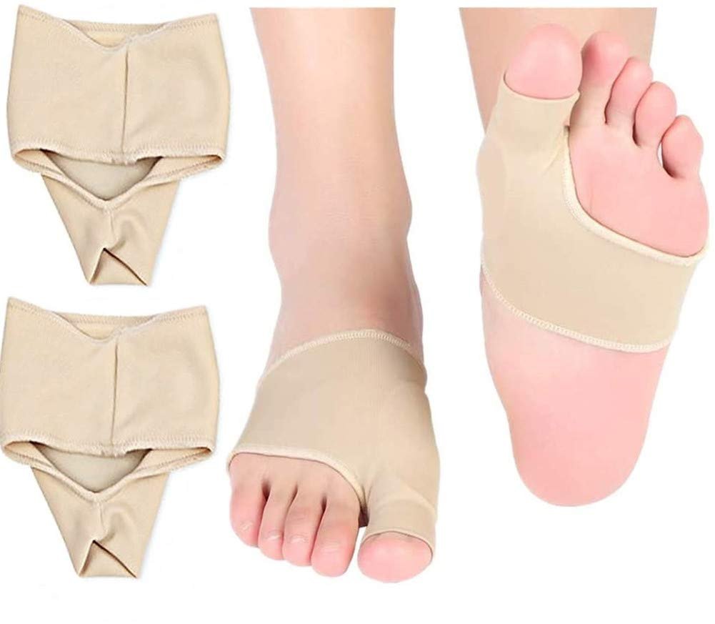 Гелева манжета для пальців 1 пара, великий палець ноги, інструмент для догляду за ногами при кісті, знеболюючий засіб для ніг Hallux Valgus Corrector Aid для набору для догляду за ногами, роздільник для пальців, розпірка, випрямлячі, полегшення болю у великому пальці ноги, фото №5