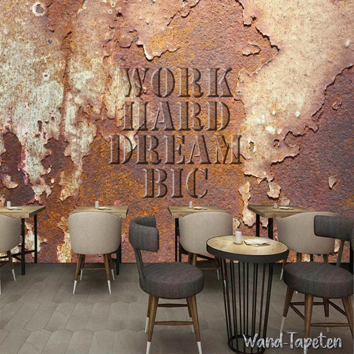 Флізелінові фотошпалери Metal Industry Rust 2131 250 x 175 см, фото №5