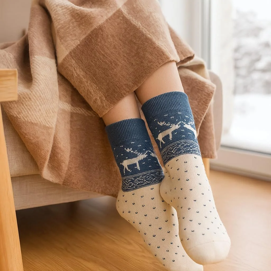 Жіночі термошкарпетки 6 пар Шкарпетки Зручна гумка, фото №6 Жіночі термошкарпетки 6 пар Шкарпетки Зручна гумка, фото №6