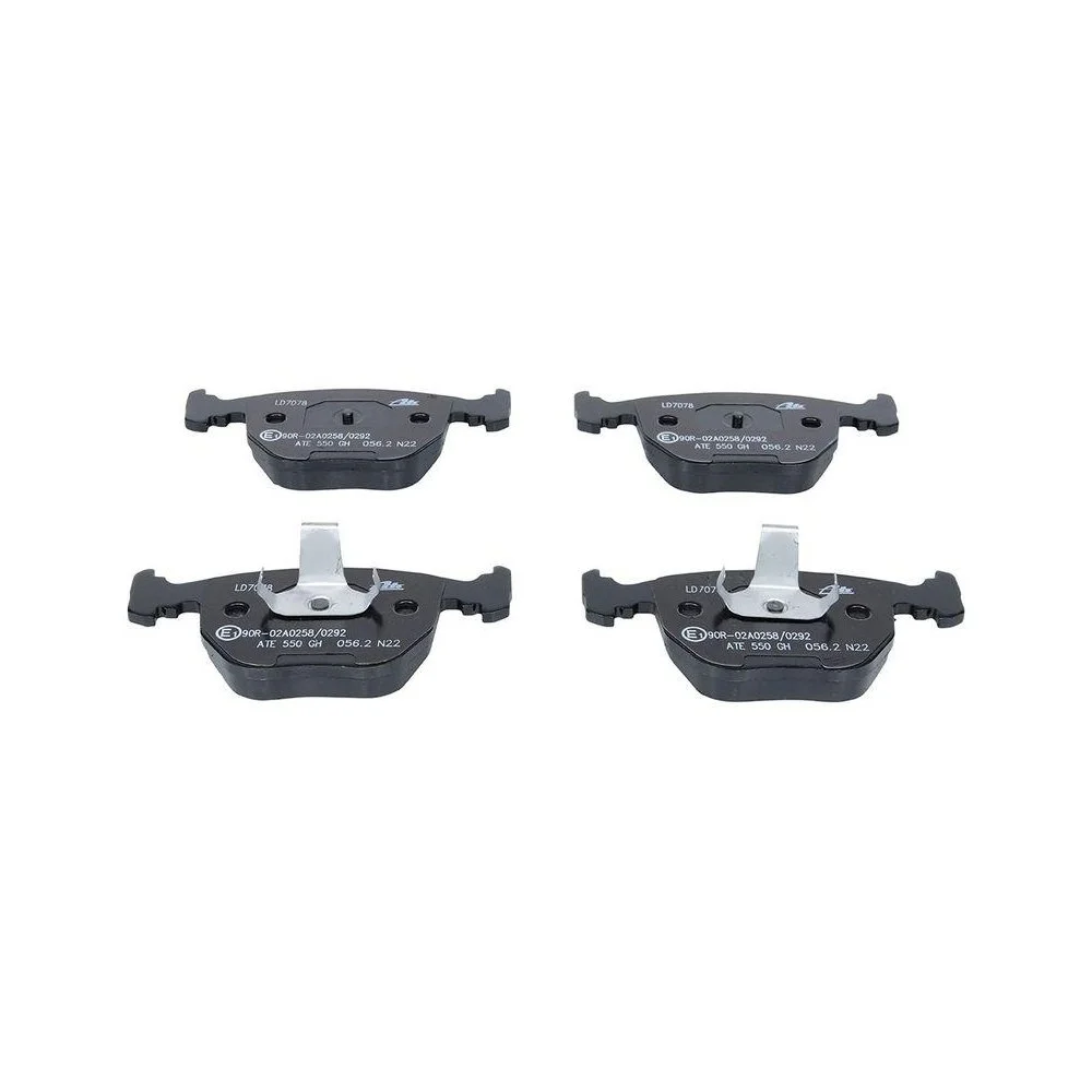 Комплект гальмівних колодок, дискове гальмо ATE Ceramic 13.0470-7078.2 для BMW, фото №1 Комплект гальмівних колодок, дискове гальмо ATE Ceramic 13.0470-7078.2 для BMW, фото №1