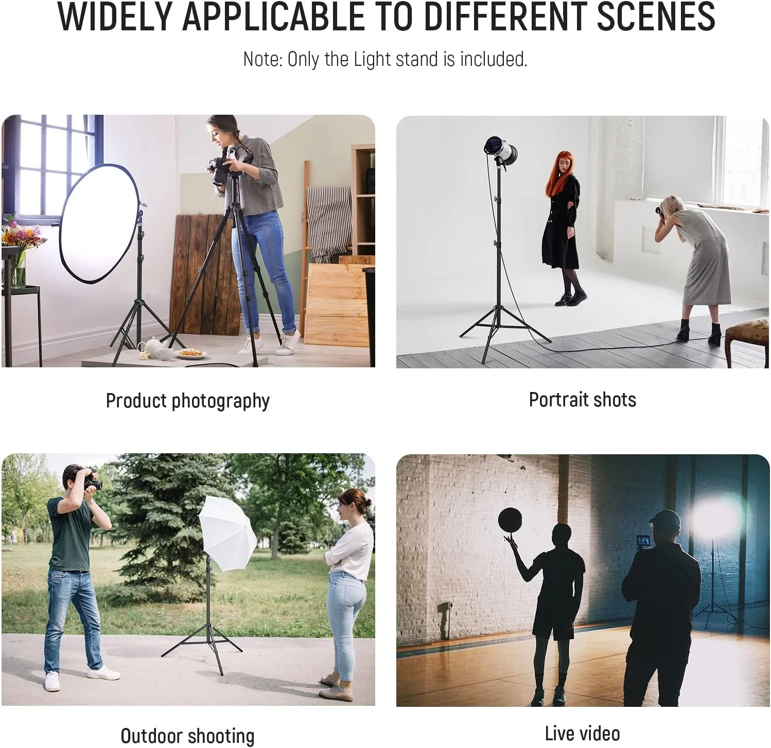 Штатив NEEWER ST-200 Чорний, фото №7 Штатив NEEWER ST-200 Чорний, фото №7