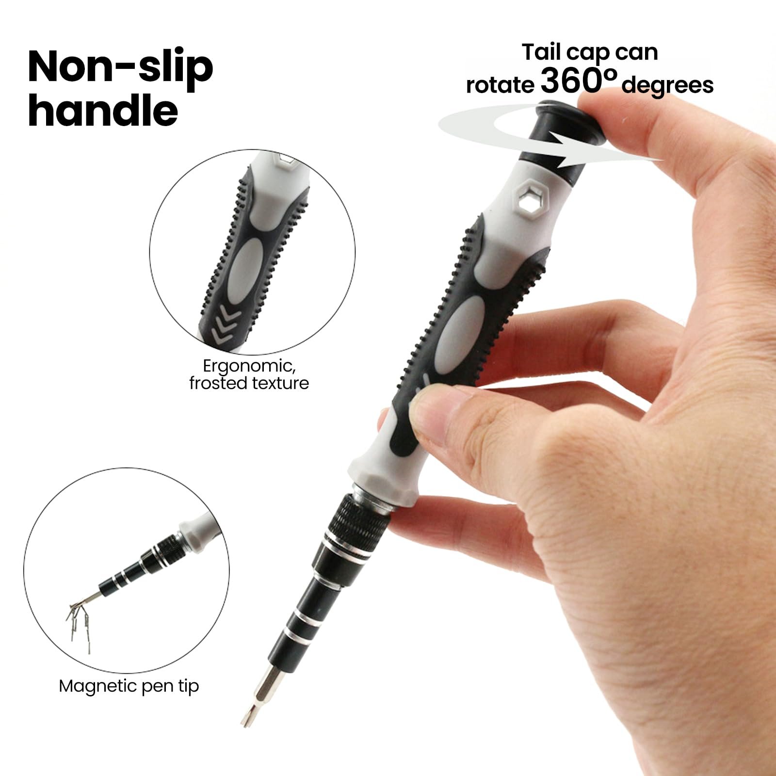 Набір викруток NACAIKJ Precision Mechanic 122 in 1 Mini, фото №5 Набір викруток NACAIKJ Precision Mechanic 122 in 1 Mini, фото №5