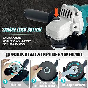 Шлифовальная машина Replacement Akkuflex Аккумуляторная безщеточная угловая 125 мм 2 x 5500 мАч цена на synthetic.ua - Фото 1 Шлифовальная машина Replacement Akkuflex Аккумуляторная безщеточная угловая 125 мм 2 x 5500 мАч synthetic.ua - Фото 1