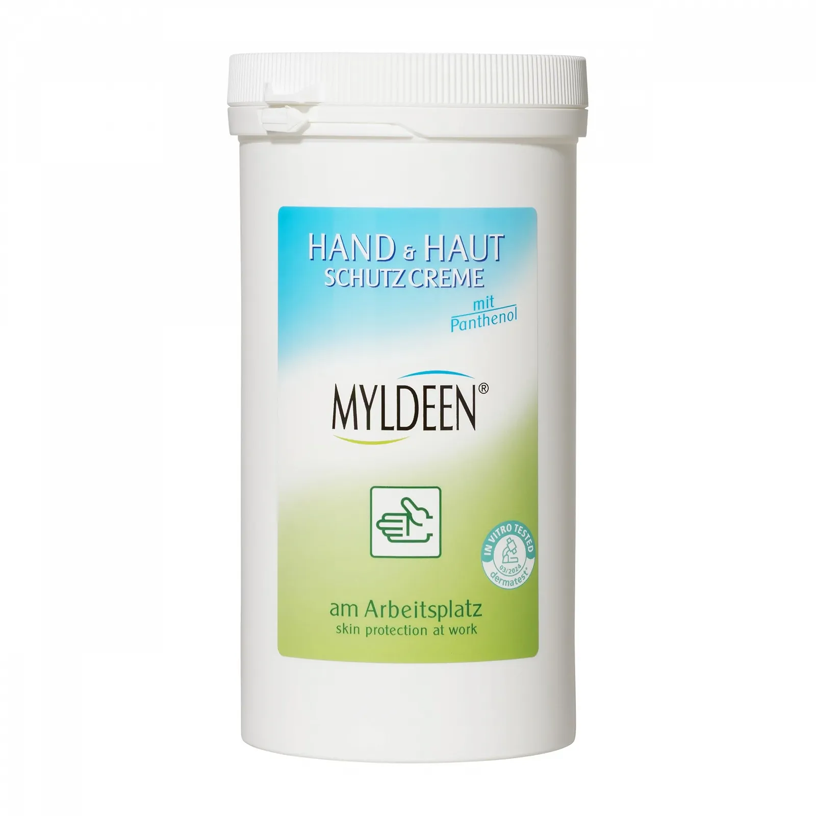 Крем для защиты кожи Крем для рук Уход за руками Сменный блок крема 500 мл Уход для работы Защита для работы Питает и защищает сухие и потрескавшиеся руки Нежирный, фото №1