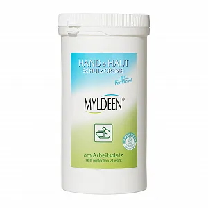 Крем для защиты кожи Крем для рук Уход за руками Сменный блок крема 500 мл Уход для работы Защита для работы Питает и защищает сухие и потрескавшиеся руки Нежирный - Фото 1