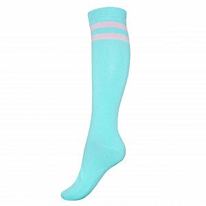 Женские хлопковые гольфы Weri Spezials College с двумя полосками, спортивные носки для девочек synthetic.ua - Фото 1