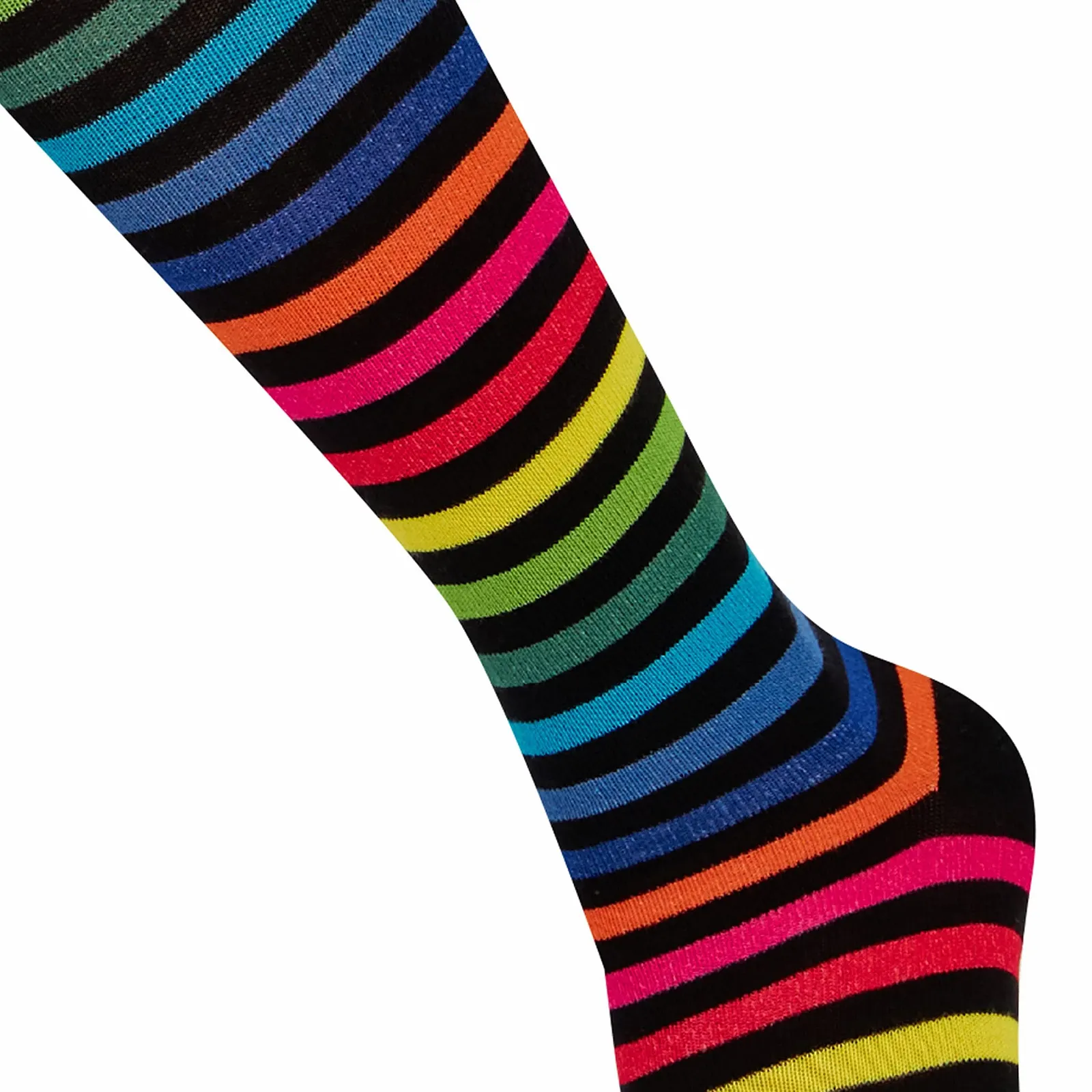 Гольфы Mysocks Полоски New Dark Rainbow Thin, фото №3