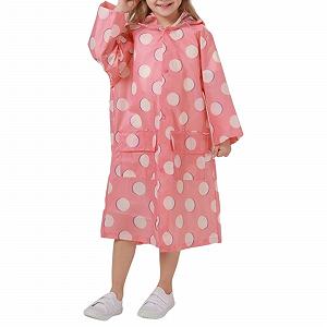 Детский дождевик для девочек/мальчиков Длинная мягкая куртка-дождевик, компактная, для походов, переходная куртка с капюшоном, мягкая ткань, повседневная дождевая куртка для лета и осени - Фото 1