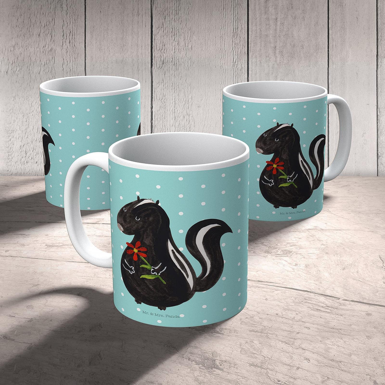 Кухоль Mr. & Mrs. Panda Dreams Children's Skunk Flower, пластиковий, фото №4