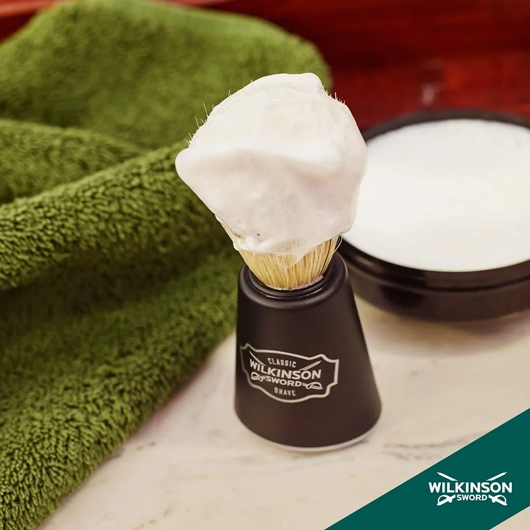 Помазок для бритья Wilkinson Sword Finest Bristles щетина кабана, фото №4