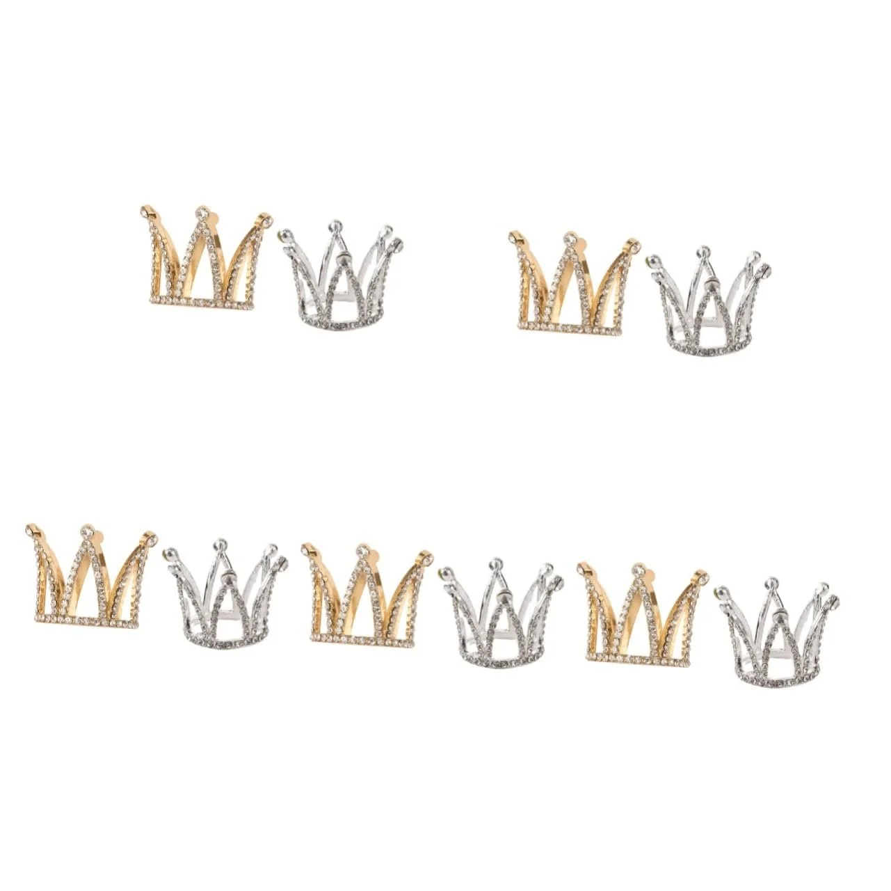 Подставка для кистей FRCOLOR, 10 шт., хрустальная, для акриловых ногтей, для лака, для украшения ногтей, для страз, для украшения тортов, винтажная, из хрустального сплава, фото №1