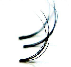 200 x Вії Flare з Тонким Вузлом / Довжина 6–15 мм / в Економічному Упаковці 08 мм, фото №4