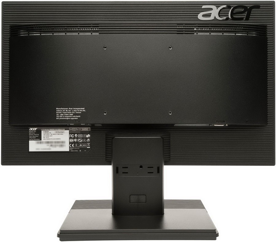 Монитор Acer V196HQLab LCD 18.5'' HD+ UM.XV6EE.A04 UM.XV6EE.A03, фото №4 Монитор Acer V196HQLab LCD 18.5'' HD+ UM.XV6EE.A04 UM.XV6EE.A03, фото №4