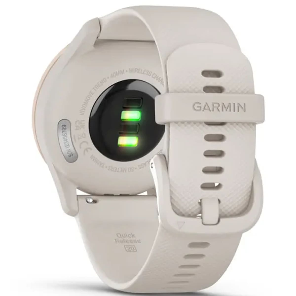 Garmin Vivomove Trend Peach Gold S Steel Bezel w Ivory Case and Band (010-02665-01), фото №5 Garmin Vivomove Trend Peach Gold S Steel Bezel w Ivory Case and Band (010-02665-01), фото №5
