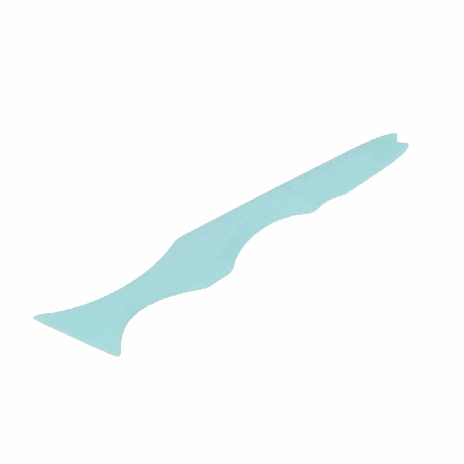 Трафарет для подводки глаз 5-в-1 Силиконовый многоразовый наконечник Силиконовый инструмент для макияжа Синий, фото №6