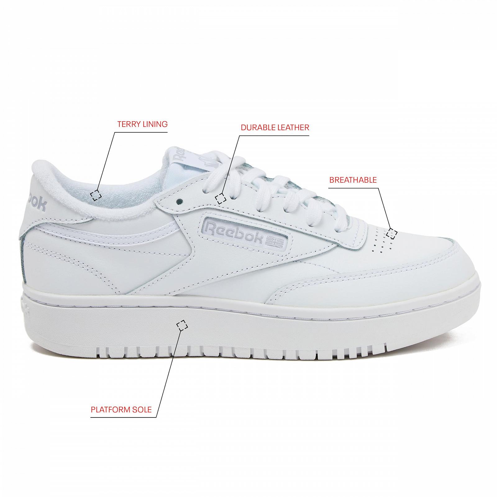 Кроссовки Reebok Club C Double Женские, фото №2