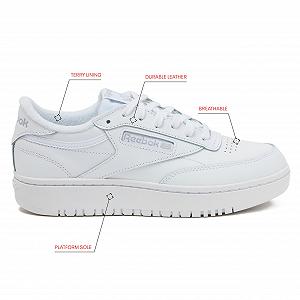 Кроссовки Reebok Club C Double Женские synthetic.ua - Фото 1
