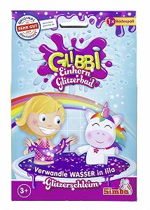 Іграшка для ванни Simba Glibbi 105953271 Unicorn Glitter Bath - Фото 1