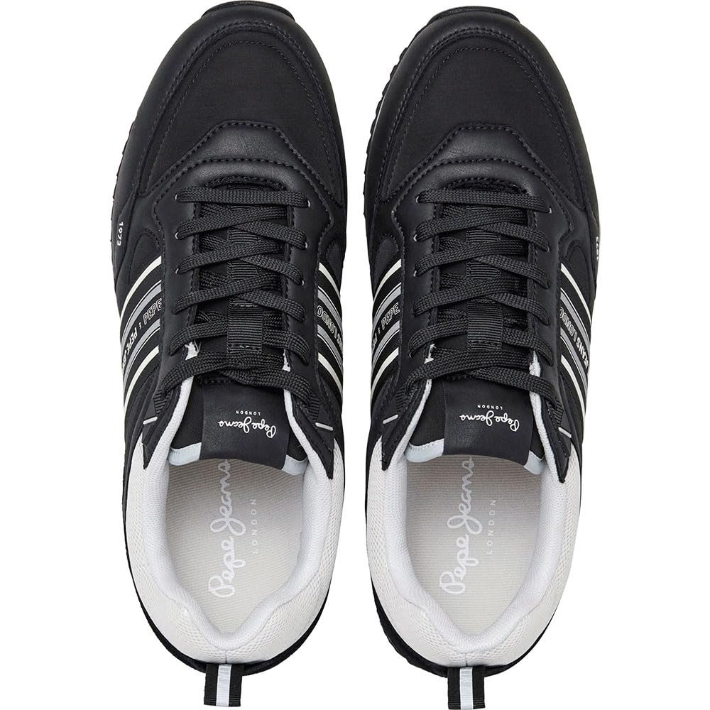 Полуботинки Pepe Jeans Dublin кожаные черные, фото №4