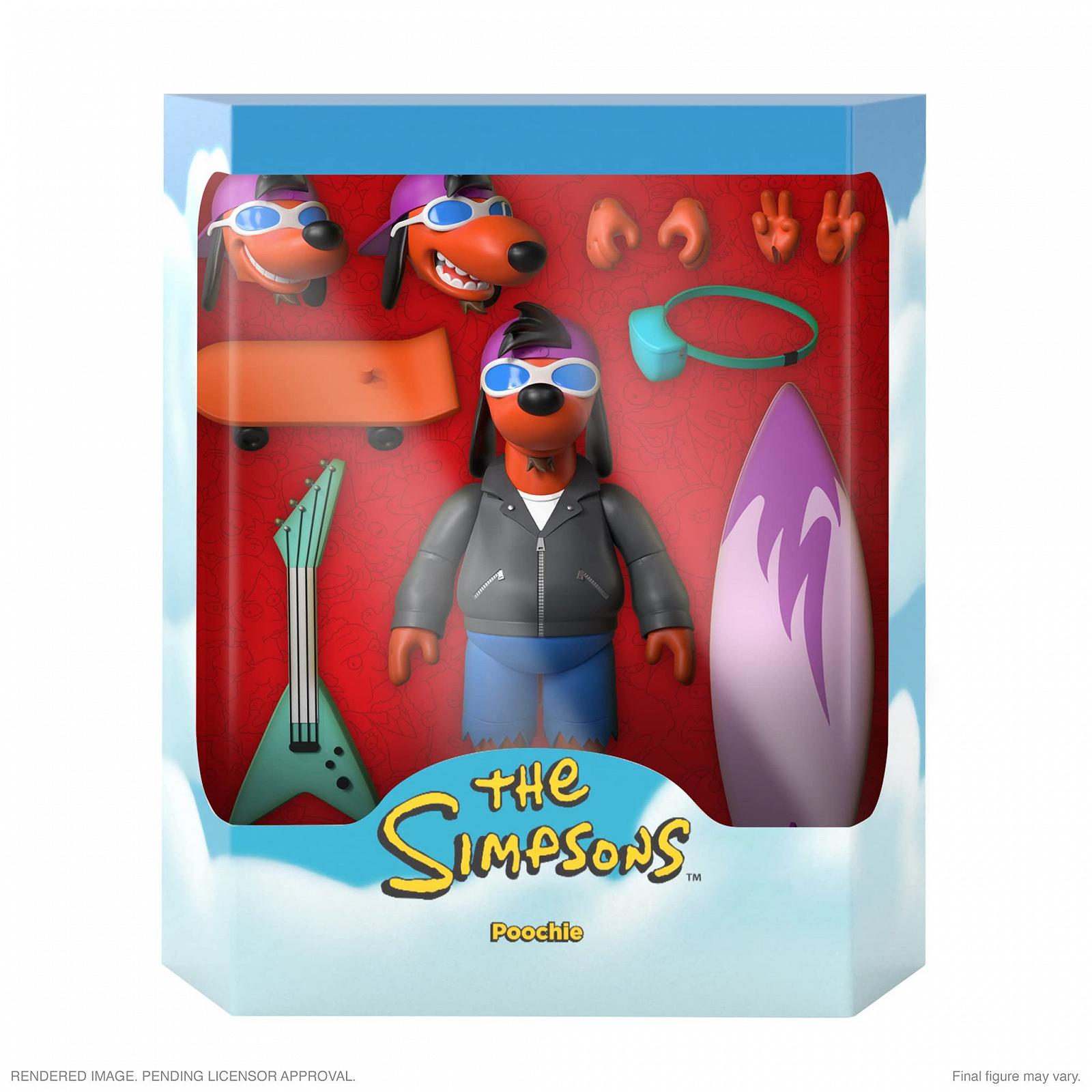 Фігурка Ultimates Super7 The Simpsons Poochie 18 см, фото №2
