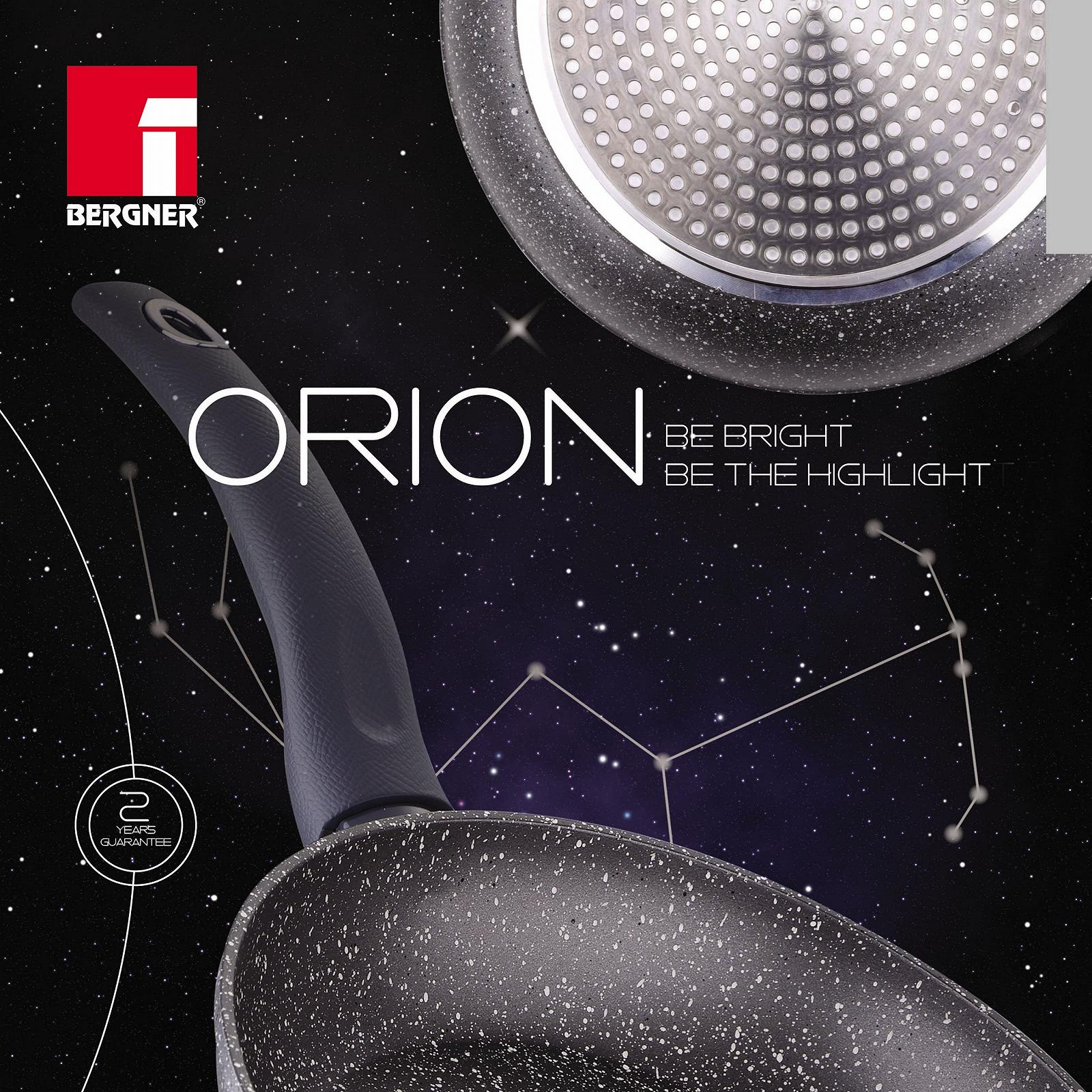 Пательня Bergner Orion Bratpfanne 32 см Сірий, фото №3