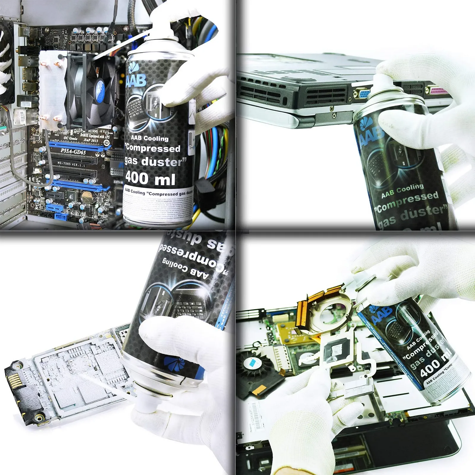 Стиснене повітря AAB K2 400 мл, фото №6 Стиснене повітря AAB K2 400 мл, фото №6