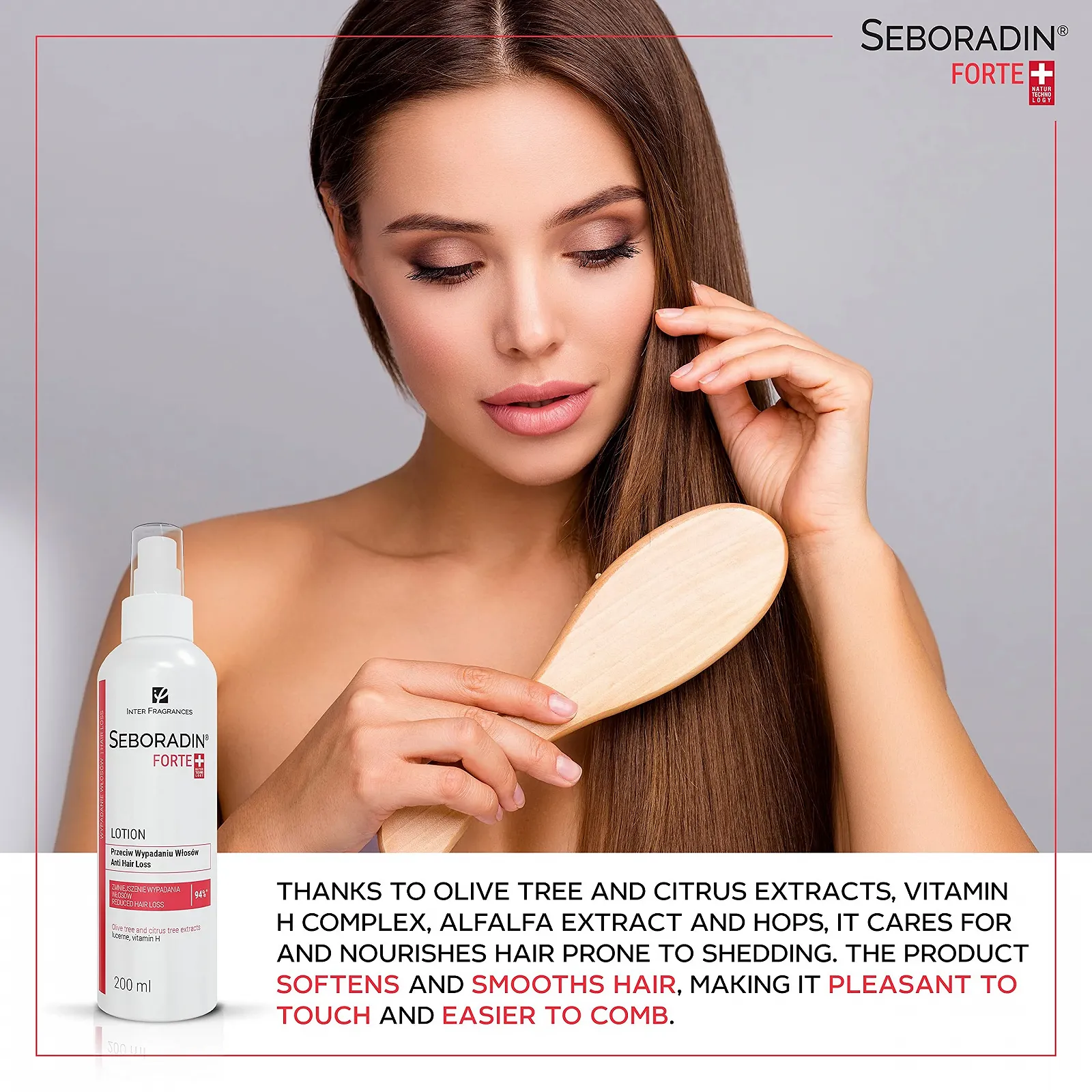Лосьйон Seboradin Forte Проти випадіння волосся 200 мл, фото №6