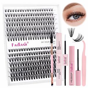 Набір FADLASH DIY Екстеншени для вій 240 Шт. 30D + 40D-0.07D-8-16 (Аплікатор для наклеювання та запечатування вій індивідуальний) synthetic.ua - Фото 1