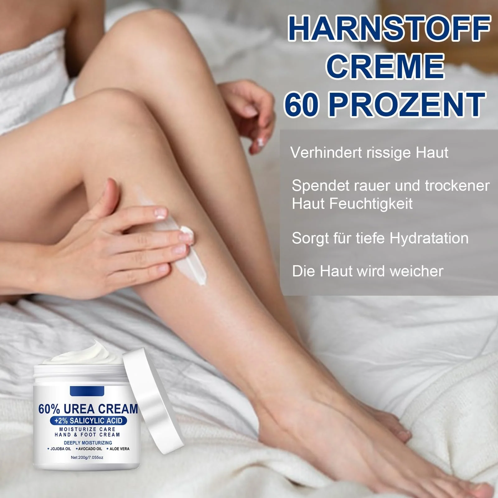 Крем восстанавливающий Urea 60% 200 г, фото №3