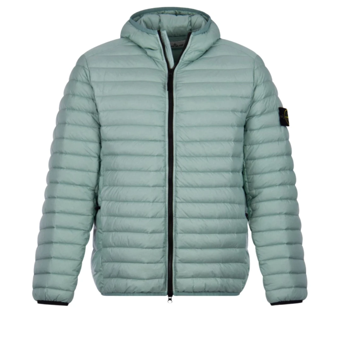 Куртка Stone Island loom woven chambers R-nylon down-TC синий XL, фото №1