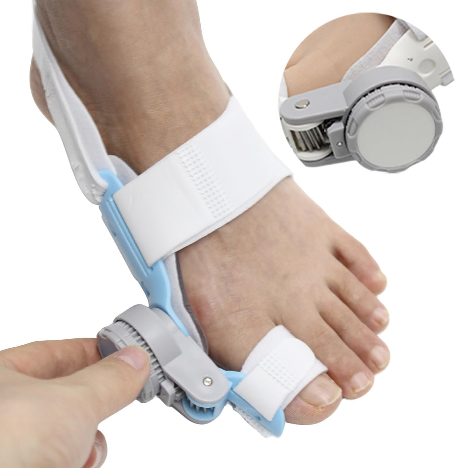 Шина для корекції вальгусної деформації великого пальця стопи для чоловіків і жінок, фото №1